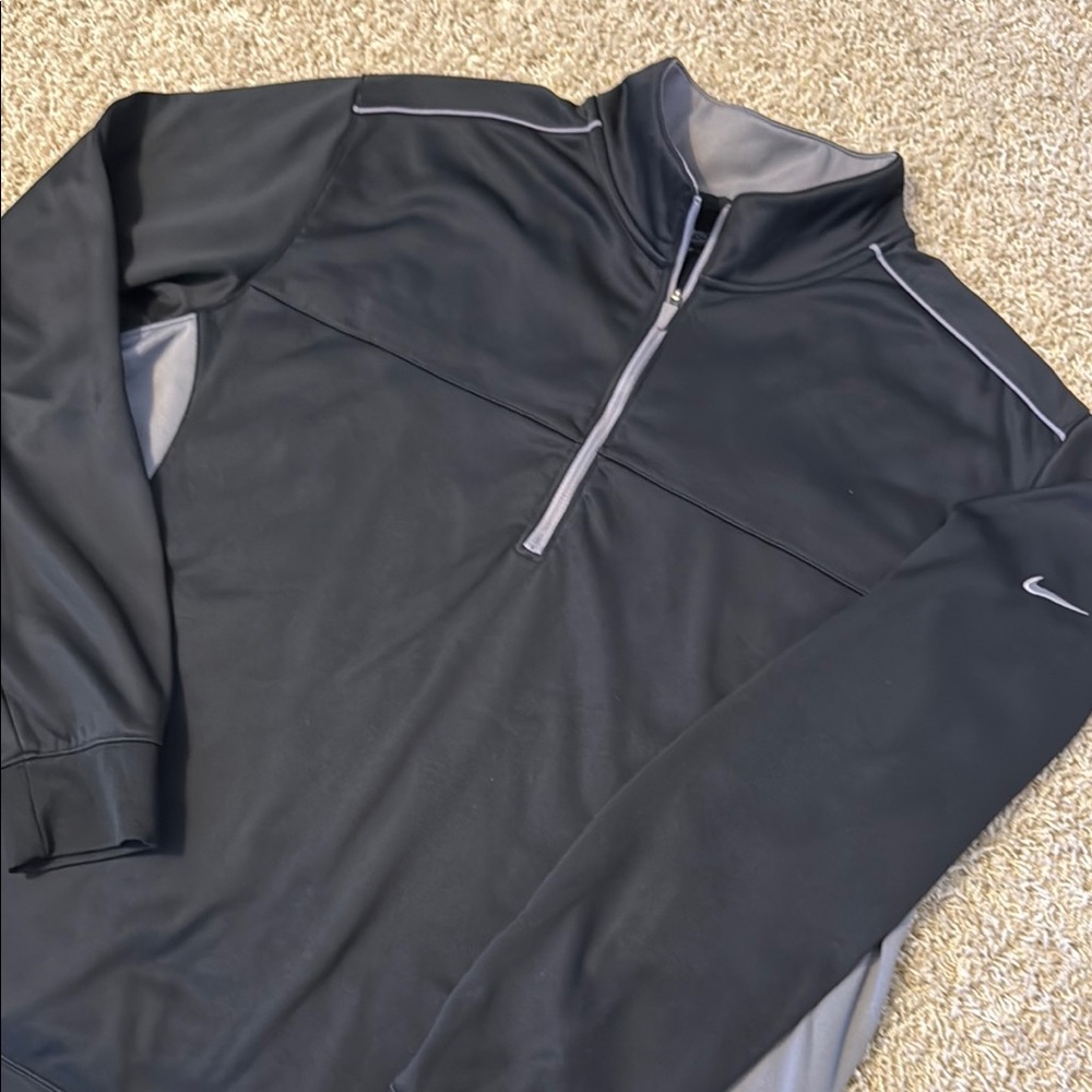 Nike Black Quarter-Zip Pullover